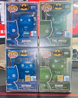 Funko Pop! Sdcc Nycc Batman Robin Batgirl Joker le