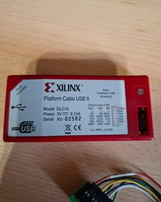 Programmatore XILINX con cavi