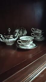 servizio da caffè argentato anni 60