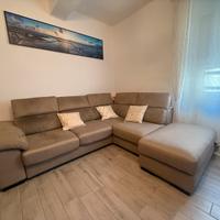 Divano/letto con penisola NORBELLO 3 posti