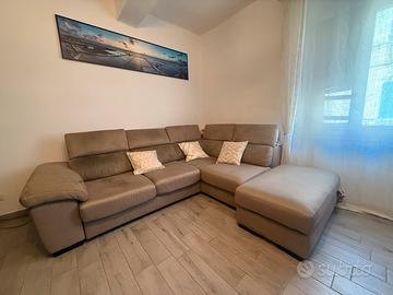 Divano/letto con penisola NORBELLO 3 posti