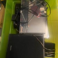 Sistema home teatre + stereo cd/radio