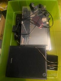 Sistema home teatre + stereo cd/radio