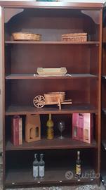 scaffale in legno massello