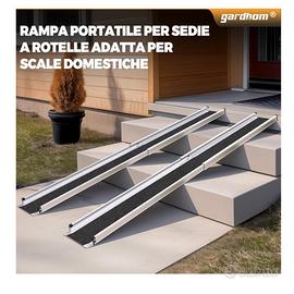 Rampa scale sedia a rotelle 