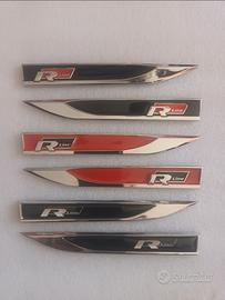 Vw R Line Scritte Emblemi Loghi Stemmi Battitacchi