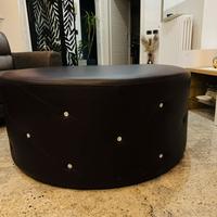 Puff seduta - poggiapiedi-tavolino