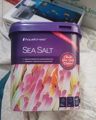 Sale marino Aquaforest Sea Salt ~3kg per acquario 