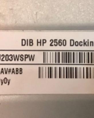 HP Compaq EliteBook 2560 Docking Station Port Repl
