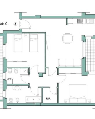 PE DC4 Appartamento nuova costruzione