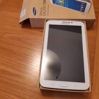 tablet samsung 7" come da foto bianco funzionante