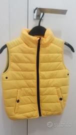 Gilet leggero giallo OVS nuovo bambino tg.4-5 anni