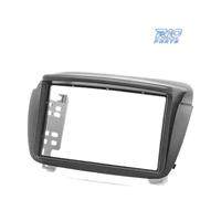 CORNICE NERA RADIO 2-DIN PER FIAT DOBLO OPEL COMBO