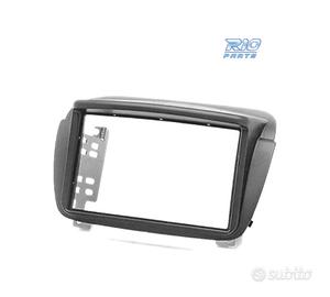 CORNICE NERA RADIO 2-DIN PER FIAT DOBLO OPEL COMBO