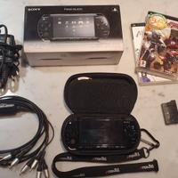 PlayStation Portable PSP con giochi