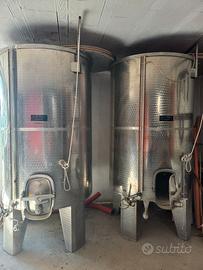 nr 2 serbatoi acciaio inox  HL 25