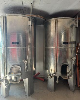 nr 2 serbatoi acciaio inox  HL 25
