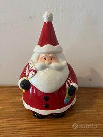 Babbo Natale portacaramelle in ceramica 🎅✨