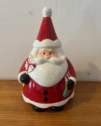 Babbo Natale portacaramelle in ceramica 🎅✨