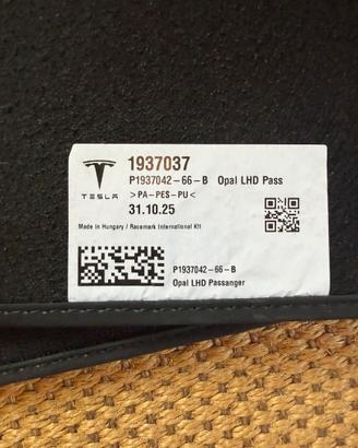 Tappetini moquette Tesla Model Y Juniper