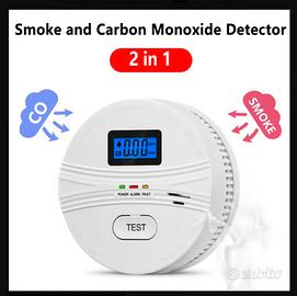 Rilevatore sensore monossido di carbonio e fumo CO