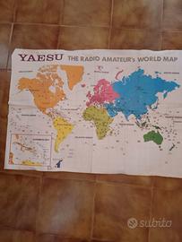 Cartina mondiale Radioamatori