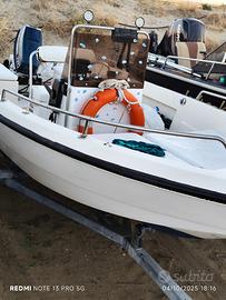 Open fish 5,50 MT con motore 40 cv