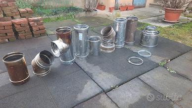 RACCORDI PER CANNA FUMARIA  INOX