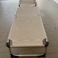 Lettino mare con parasole