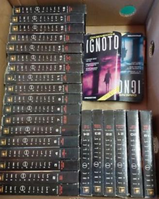 Collezione 24 VHS serie XFiles