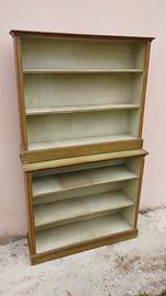 Libreria stile Neoclassico laccata a 2 elementi