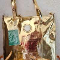 BORSA GOLD UNITED COLORS OF BENETTON