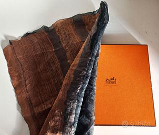 FOULARD BICOLOR + SOLO SCATOLO HERMES