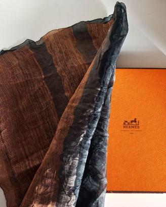 FOULARD BICOLOR + SOLO SCATOLO HERMES