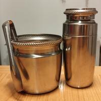 Shaker e cestello ghiaccio vintage Alfra Alessi