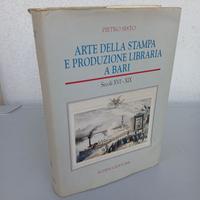 Libro Arte della stampa e Produzione Libraria a Ba