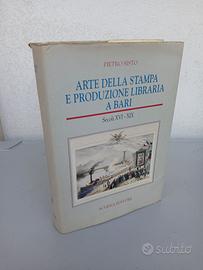 Libro Arte della stampa e Produzione Libraria a Ba