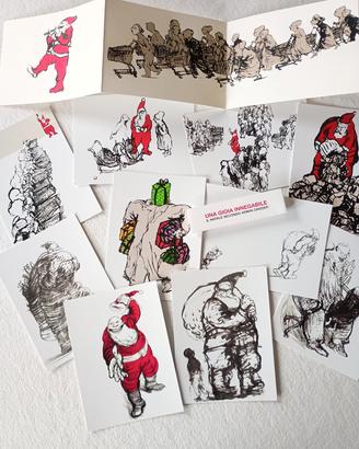 Cartoline di Natale illustrate da Armin Greder