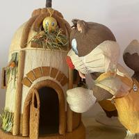 Statua in carta crespa da collezione