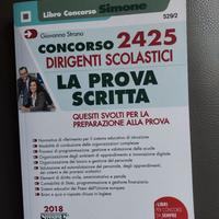 Concorso 2425 Dirigenti Scolastici -prova scritta