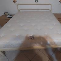 Letto doghe matrimoniale con materasso