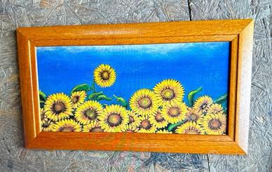 Quadro girasoli