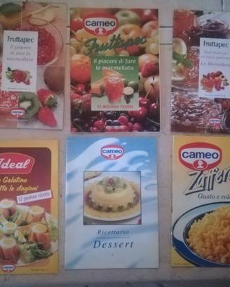 6  Ricettari  Cameo 