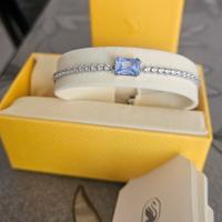 Swarovski Braccialetto Matrix blu