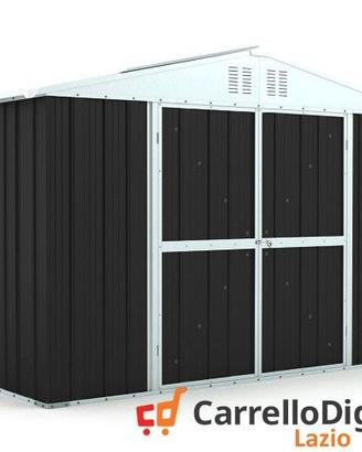Box giardino lamiera zincata 327x155 nero