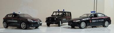 modellini 1/24 Carabinieri Polizia Burago Welly