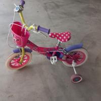 bicicletta bambina Minnie Disney