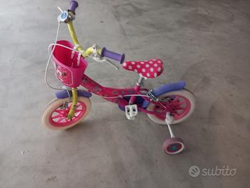 bicicletta bambina Minnie Disney