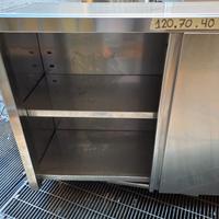 pensile professionale acciaio inox usata