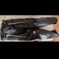 pantaloni moto revit in pelle uomo